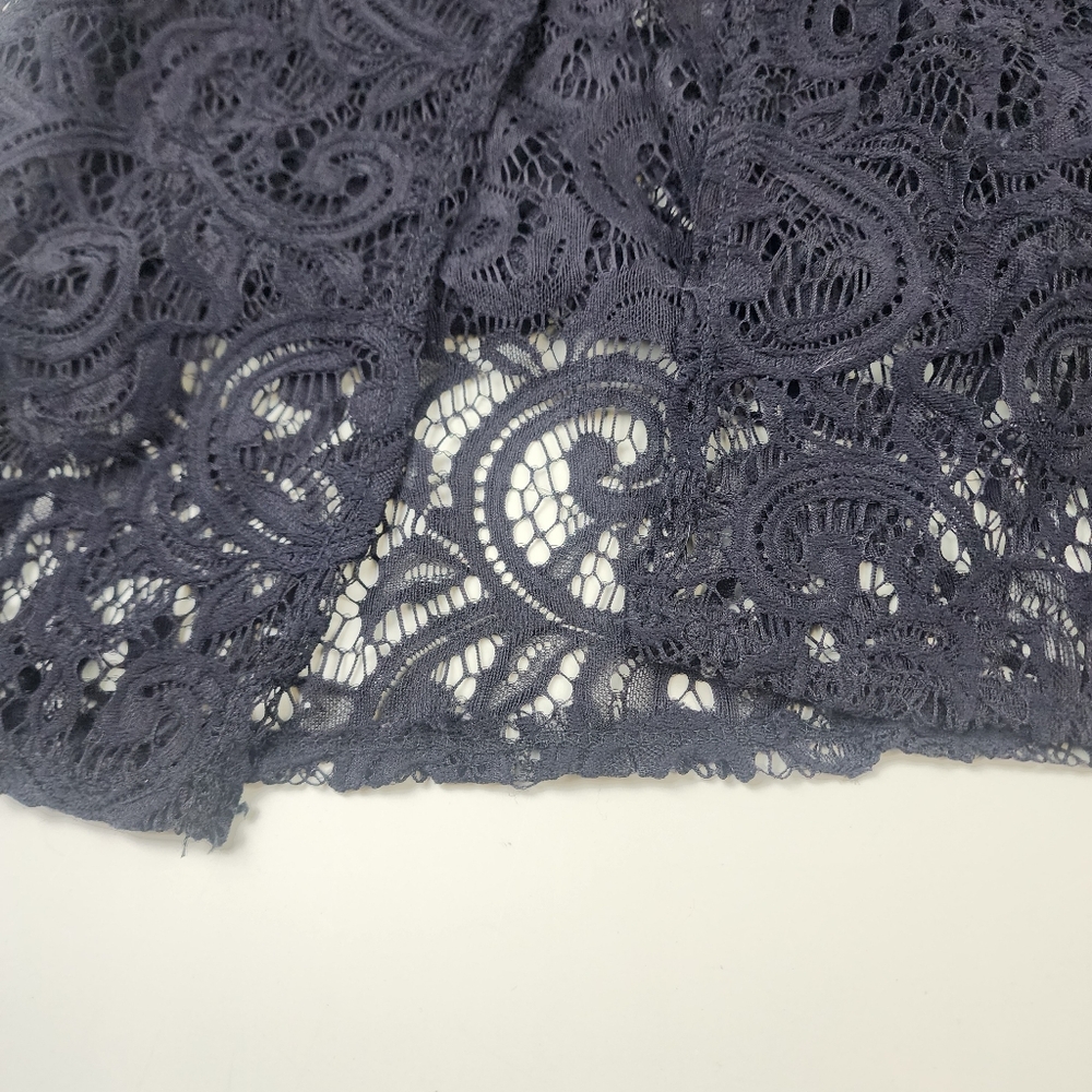 Witchey Goth Black Lace Long Sleeve Long Jacket Style  Cover Up - Picture 4 of 8